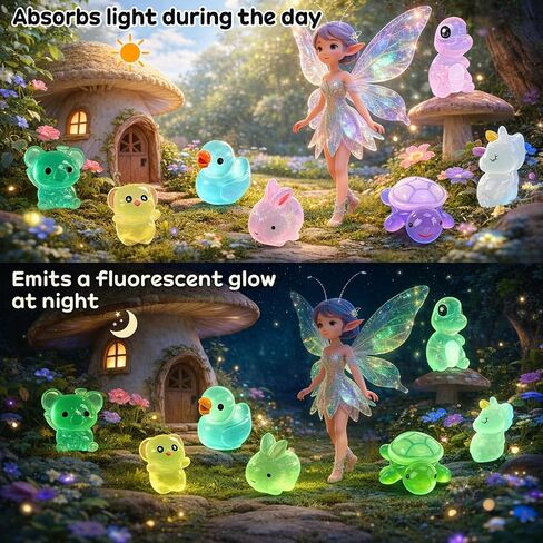 Resin Animals Collectible Mini Animal Figures, Individually Wrapped Mystery Animal Figurines for Fairy Garden, Crafts, Party Favors, Outdoor Play, Birthday Gifts for Kids(60pcs) in Saudi Arabia