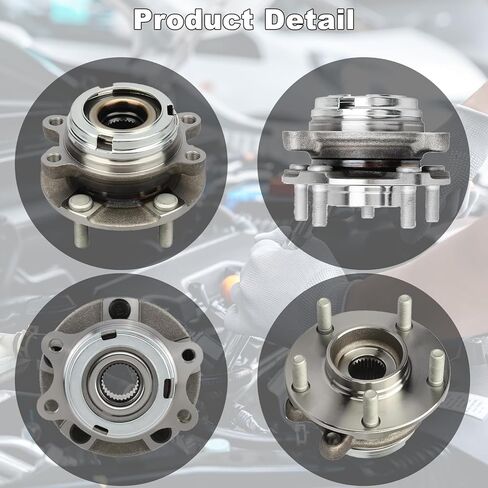 513294 Pair 2 Front Wheel Hub & Bearing Assembly for 2007-2013 Nissan Altima 2.5L in Saudi Arabia