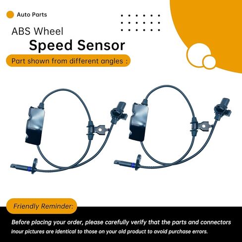 2Pcs Rear Left and Right ABS Wheel Speed Sensor Compatible with Honda Pilot 2009-2015 (3.5L V6) – Replaces 57475-SZA-A01, 57470-SZA-A01, ALS3078, ALS2303 in Saudi Arabia