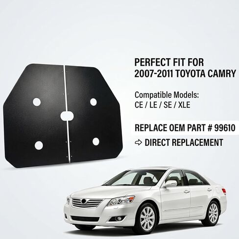 Thickened Spare Tire Trunk Cover Board for 2007-2011 Toyota Camry CE LE SE XLE, Replace # 99610, Heavy Duty Trunk Floor Base Replacement in Saudi Arabia