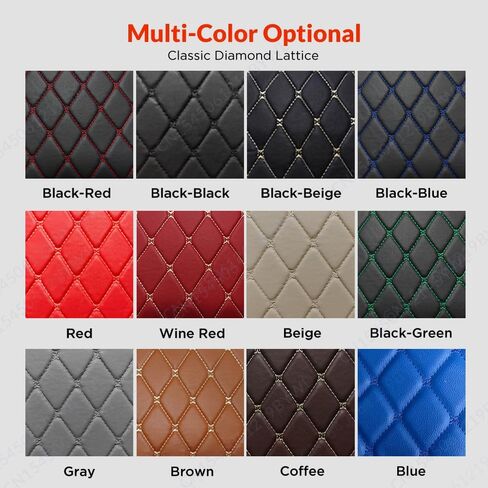 Car Trunk Mat for Nissan Murano 2015 2016 2017 2018 2019 2020 2021, Custom Fit PU Leather Cargo Liner, All-Weather Waterproof Rear Trunk Liner Protector, Auto Interior Accessories in Saudi Arabia