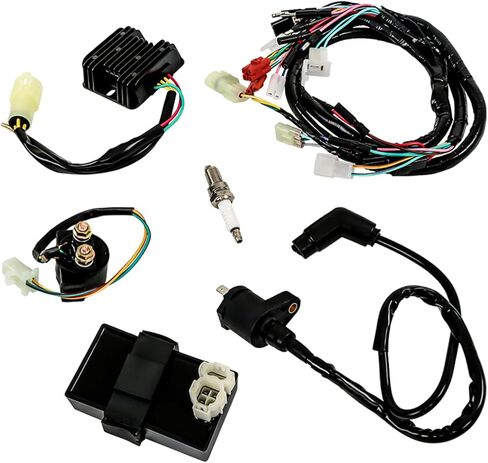 labwork CDI Ignition Coil Rectifier Wire Harness Relay Replacement for Honda FourTrax 300 TRX300 1994-1996 Replacement 31600-HC5-970 35850-HC4-000 in Kuwait