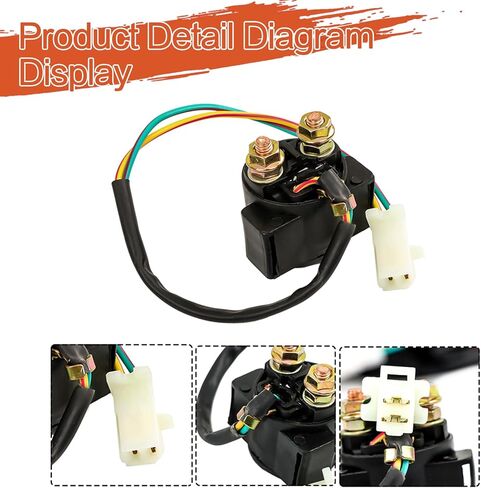 labwork CDI Ignition Coil Rectifier Wire Harness Relay Replacement for Honda FourTrax 300 TRX300 1994-1996 Replacement 31600-HC5-970 35850-HC4-000 in Kuwait