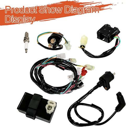 labwork CDI Ignition Coil Rectifier Wire Harness Relay Replacement for Honda FourTrax 300 TRX300 1994-1996 Replacement 31600-HC5-970 35850-HC4-000 in Kuwait
