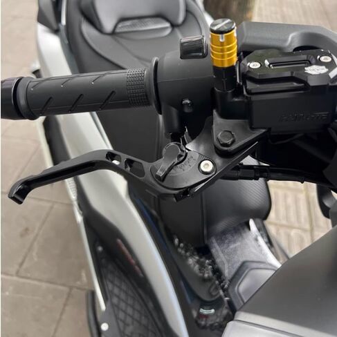 مقبض عتلات فرامل القابض للدراجة النارية لـ Kawasaki Ninja ZX6R ZX636 (2019-2025) تعديل 6 مراحل (أسود) in Kuwait