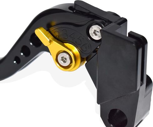 Short Brake Lever Clutch Lever Compatible with Kawasaki Ninja 125 Z125/ Pro 2017-2023, CNC Aluminum Alloy Made (Blue) in Saudi Arabia