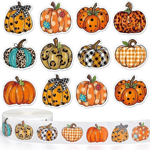 1000Pcs Sticker Rolls Cute Funny Vegetables Fruit Sticker Roll with 16 Different Pattern Designs Waterproof Self-Adhesive Decals Strawberry Banana Lemon Orange Pineapple Reward Stickers for Kids in Saudi Arabia