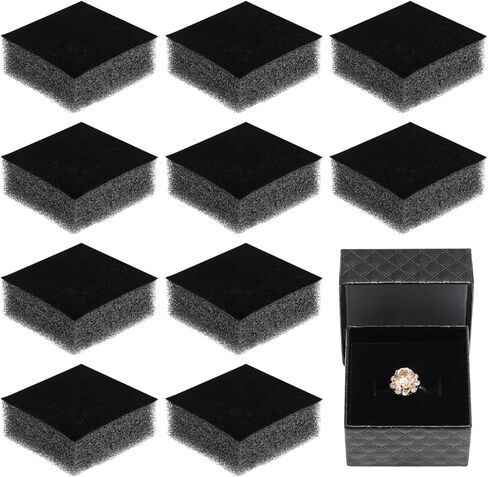 ABOOFAN 20pcs Foams Earring Storage Box Liners Foam Jewelry Inserts Jewelry Showcase Trays Supplies Display Sponge Pad in Saudi Arabia