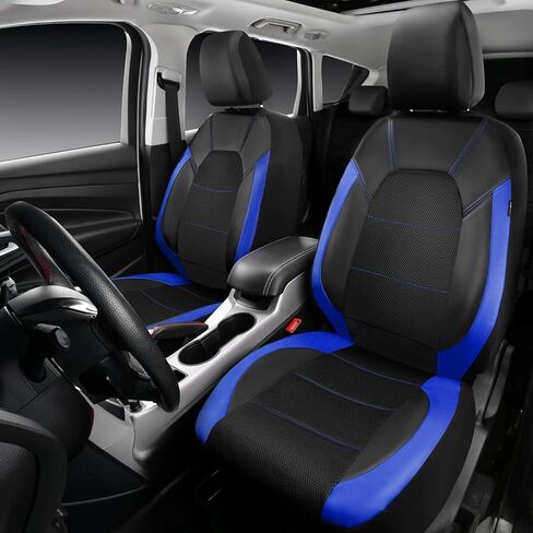 9 قطع أغطية مقاعد لسيارة Toyota Corolla Fielder XI 2012-2016 2017 2018، غطاء مقعد سيارة جلدي فاخر مقاوم للماء وغير قابل للانزلاق لجميع الأحوال الجوية، ملحقات داخلية، أزرق in Kuwait