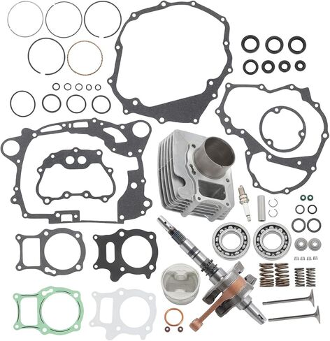 1 Set of Crankshaft Valve Kit with Oil Seal Cylinder Sleeve Overhaul Gasket 13000-HM8-A40 Replacement for Honda SporTrax Recon 250 TRX250 2002-2009 2011-2016 in Kuwait