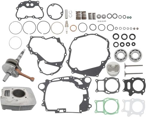 1 Set of Crankshaft Valve Kit with Oil Seal Cylinder Sleeve Overhaul Gasket 13000-HM8-A40 Replacement for Honda SporTrax Recon 250 TRX250 2002-2009 2011-2016 in Kuwait