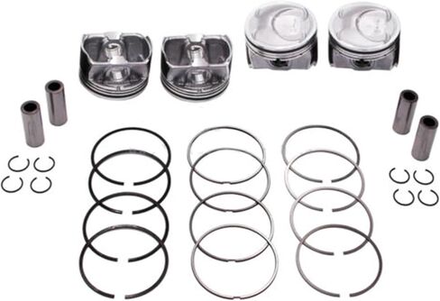 مجموعة مكبس وحلقة المحرك G4KJ 2.4L (+0.5 مم) تناسب Hyundai Sonata 11-19/ Tucson 14-19، لكيا أوبتيما 11-19/ سورينتو 11-19/ سبورتاج 14-19 2.4L DOHC استبدال OE 23040-2G500 23410-2G500 in Kuwait