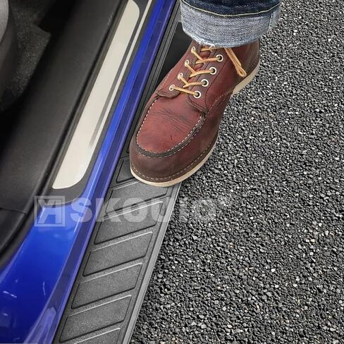 لوحات الجري والخطوات لـ 2022-2025 Grand Cherokee 2-Row WL (باستثناء موديلات 4xe) SUV من الألومنيوم باللون الأسود وخطوات جانبية قضبان Nerf وقضبان متدرجة قطعتان لدعم الوصول إلى السقف المضاد للتآكل in Kuwait