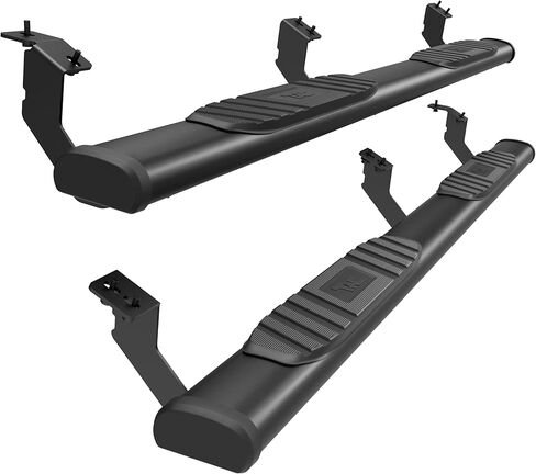 TAC Arrow Side Steps Running Boards Compatible with 2005-2023 Toyota Tacoma Double Cab Truck Pickup 5" Aluminum Texture Black Step Rails Nerf Bars Lightweight Off Road Accessories 2Pcs in Kuwait