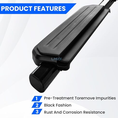 Running Boards Side Steps Fit for Land Rover Defender 110 130 L663 4DOOR 2020 2021 2022 2023 2024 2025 2026, 2 PCS Right and Left Side Step Rail Removable Nerf Bars with Brackets in Saudi Arabia