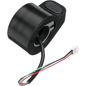Scooter Thumb Accelerator, Thumb Throttle Compatible with Xiaom-i m365 Electric Scooter, Accelerator Speed Control Replacement with Waterproof Plug(Color:Black) in Saudi Arabia