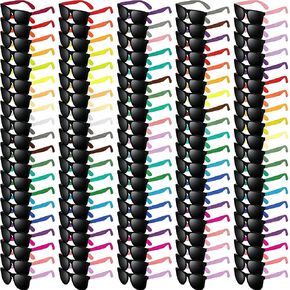 150 Pcs Neon Color Sunglasses Bulk Party Favor, UV400 Sun Glasses Summer Beach Toy, Birthday Decor Supplies Kid Adult, Carnival Easter Goody Bag Stuffer, 80s Accessories, Girl Boy Class Prize Gift Box in Saudi Arabia