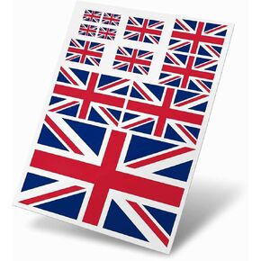 12pcs American Flag Bumper Stickers and Decals for Car Truck, Reflective Vinyl USA Flag Sticker for Trucks, Window, Motorcycle, Hard Hat, Helmet, Vehicles, Waterproof Patriotic Automotive Decal in Kuwait