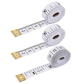 Pack of 3 Flexible Tape Measure,Soft Measuring Tape for Body, Body Sewing Flexible Ruler for Weight Loss Measurement,Tailor Craft Ruler 150 cm/60 inch in Saudi Arabia