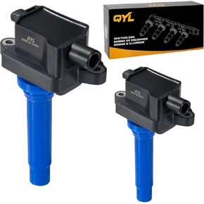 QYL 2Pcs Ignition Coil Pack Compatible with Kia Spectra Sephia L4 1.8L Replacement for C1181 UF253 in Kuwait