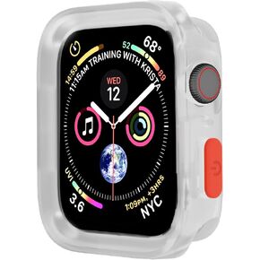 SDOCEBF Bumper Case for Apple Watch Series 9 8 7 6 5 4 SE 40 41mm, Apple Watch Series 9 Case Thin Soft TPU Shockproof Edge Case Cover Bumper Protector for iWatch Accessories (No Screen Protector) in Saudi Arabia