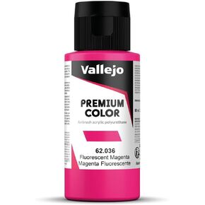 Vallejo : Premium Airbrush Paint : 60ml : Magenta Fluorescent in Kuwait