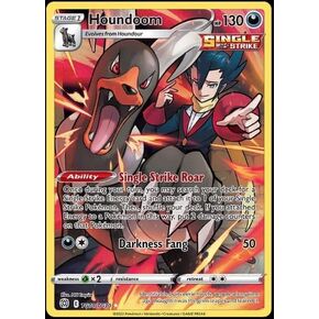 Houndoom TG10/TG30 - Brilliant Stars - Trainer Gallery Pokemon Card - Holo Foil in Kuwait