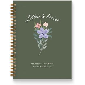 Floral Grief Notebook Journal 5.5x8.3, Grief Journal for Women, Memorial Sympathy Gifts for Loss of Loved One, Bereavement Gifts Spiral Hardcover Notebook in Saudi Arabia