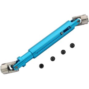 for Aluminium Drive Shaft Joint 103-150mm Compatible with Axial SCX10 AX10 Tamiya CC01 D90 RC4WD TF2 1/10 RC Rock Crawler(Dark Grey) in Saudi Arabia