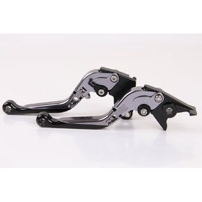 أذرع قابض الفرامل Motor-mh متوافقة مع Yamaha VMX-12 Vmax 1200 1985-2002 (تيتانيوم أسود) in Kuwait