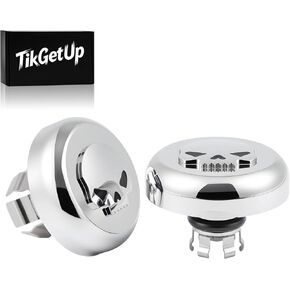 2023.5-2026 Front Axle Nut Covers/Caps for Harley Touring Street Road Glide CVO FLHXSE, FLTRXSE, FLHX, FLTRX, FLTRXSTSE 2023.5-2024 2025 2026 (Black-Skull) in Kuwait