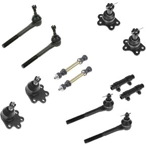 12pc Kit Ball Joint Tie Rod Sway Bar Left Right Set for Chevy for GMC for K2500 1988-1999 4WD in Saudi Arabia