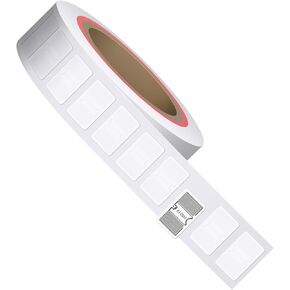 Ultra Small UHF TAG Sticker H2515,Rewritable Adhesive Inlay Label,AlienH10 25X15mm ISO18000-6C Long Range860-960mhz EPC Class1 Gen2 for Warehouse Management（Pack of 100 in Saudi Arabia