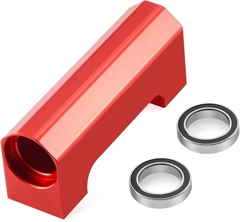For X-Maxx 1/5 Aluminum Alloy Center Drive Shaft Bearing Mount RC Car Monster Truck Upgrade Parts RC Car Toys Parts(Red) in Kuwait