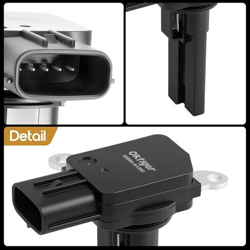 Oktiger Mass Air Flow Sensor(MAF Meter) Fits for Subaru Impreza 2012-2016 2.0L, 2008-2014 2.5L, Legacy 2008-2018 2.5L, 2010-2018 3.6L, Outback 2008-2018 2.5L, 2010-2018 3.6L & More, OE# 22680AA380 in Kuwait