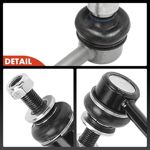 A-Premium Set of 4, Front and Rear Sway Bar Link Stabilizer Link Kit, Compatible with Toyota Corolla 2019-2024, Prius 2016-2024, C-HR 2018-2022, Prius Prime AWD-e & Lexus UX200, UX250h in Kuwait