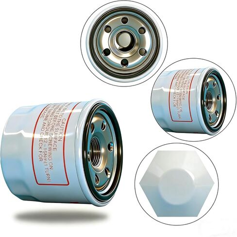 Oil Filter 119305-35170, Compatible with Yanmar GM, YM, 3JH series, and 2QM15 engines (1 Pack) in Saudi Arabia