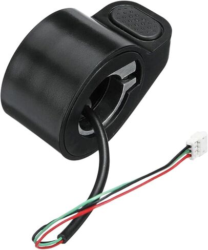 Scooter Thumb Accelerator, Thumb Throttle Compatible with Xiaom-i m365 Electric Scooter, Accelerator Speed Control Replacement with Waterproof Plug(Color:Black) in Saudi Arabia