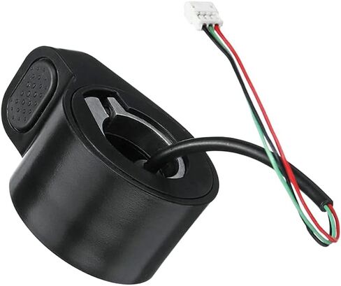 Scooter Thumb Accelerator, Thumb Throttle Compatible with Xiaom-i m365 Electric Scooter, Accelerator Speed Control Replacement with Waterproof Plug(Color:Black) in Saudi Arabia