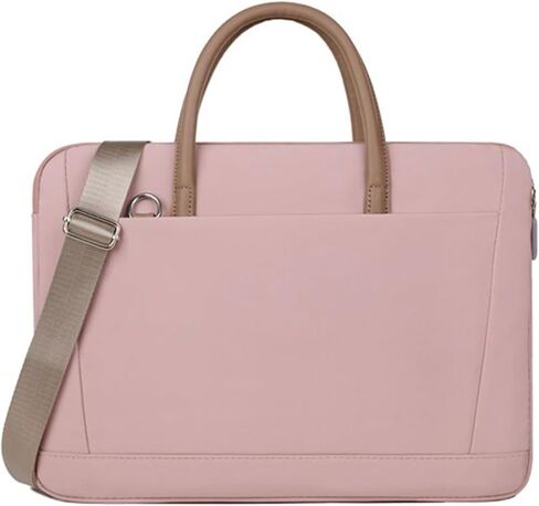 Laptop Case Simple Shoulder Handbag Lightweight Anti-Shock Laptop Liner Protective Sleeve Commuter Briefcase Laptop Bag(Pink) in Kuwait