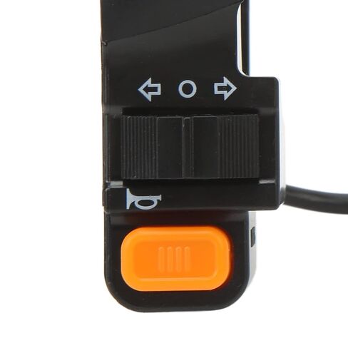 Electric Bike Light Switch, 3 in 1 Ebike Spotlight Headlight On Off Toggle Push Button Handlebar Mount Water Proof Bike Turn Light Horn Switch for Electric Scooter in Saudi Arabia