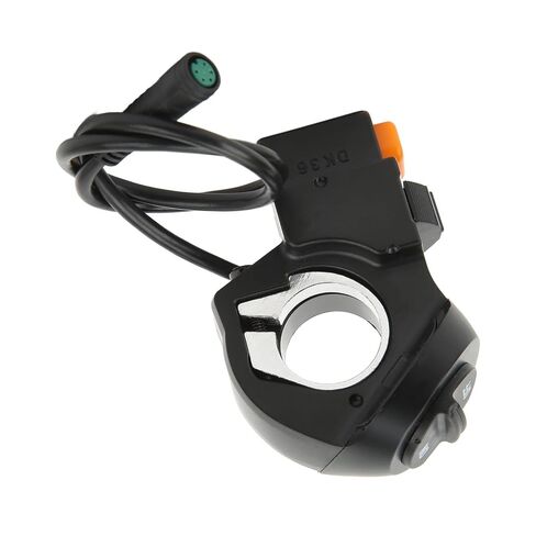 Electric Bike Light Switch, 3 in 1 Ebike Spotlight Headlight On Off Toggle Push Button Handlebar Mount Water Proof Bike Turn Light Horn Switch for Electric Scooter in Saudi Arabia