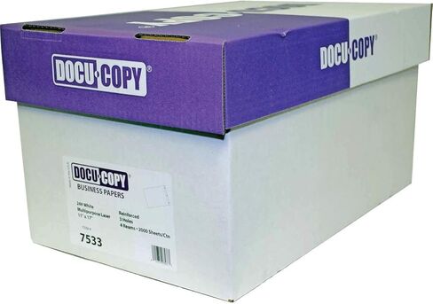 7533 Reinforced Premium Multipurpose Copy Paper 24lb 11" x 17" 3 Holes 1 Case/4 Reams/2000 Sheets in Saudi Arabia