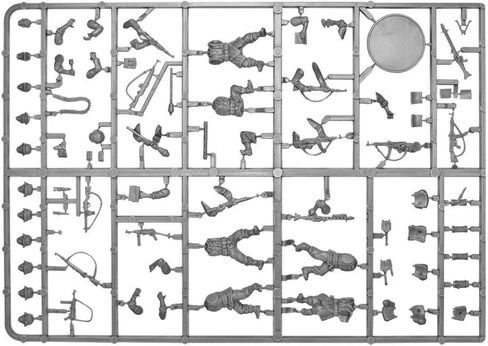 WarLord Bolt Action German Grenadiers Late War Infantry 1:56 WWII Military Wargaming Figures Plastic Model Kit, Small in Saudi Arabia