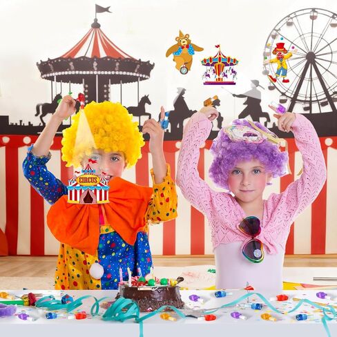 36Pcs Carnival LED Finger Lights Circus Party Favors Glow in the Dark Light Up Finger Lights Carnival Themed Toys Bulk for Halloween Birthday Party Goodie Bag Stuffer Birthday Gifts Classroom Prize in Saudi Arabia