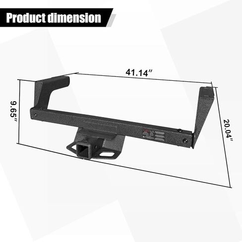 for 2018-2024 Subaru Crosstrek Steel Class 3 Trailer Hitch 2" Rear Tow Receiver（Black Texture） in Saudi Arabia