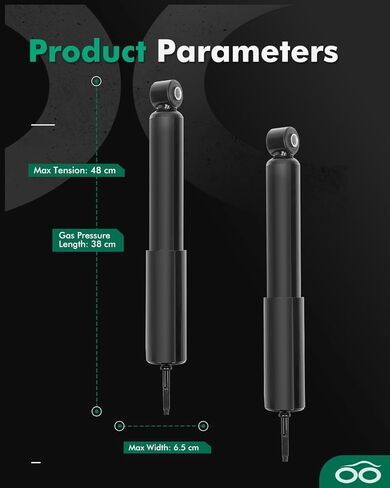 Shocks,SCITOO Front Gas Struts Shock Absorbers Fit for 1990 1991 1992 1993 1994 1995 1996 for Ford for F-150 344049 37034 Set of 2 in Kuwait
