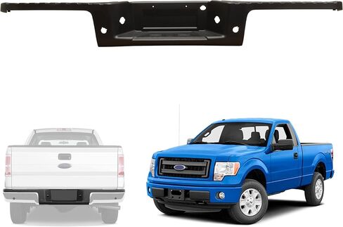IAMAUTO 76579 Rear Step Bumper Pad -With Tow Package -With Rear Sensors For 2009 2010 2011 2012 2013 2014 Ford F150 in Saudi Arabia