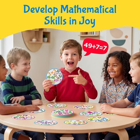 لعبة Edulok Match Game لعبة بطاقة الذاكرة السريعة، لعبة الرياضيات الممتعة لتعلم الرياضيات، بطاقات ردود الفعل السريعة ألعاب أكوام طاولة الحيوانات، ألعاب عائلية للإدراك البصري، مستلزمات المدرسة المنزلية في الفصول الدراسية لمرحلة ما قبل المدرسة in Kuwait
