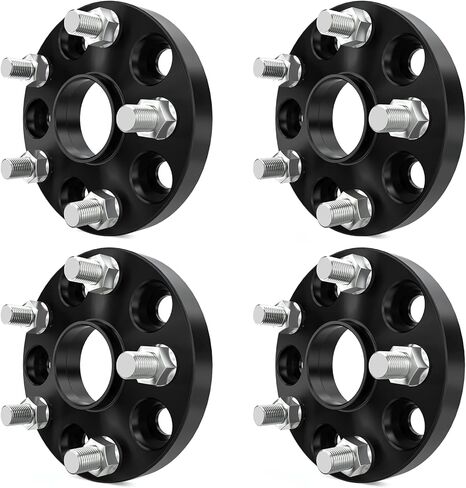 5x114.3 Wheel Spacers 25mm(1") Hubcentric 60.1mm Bore M12x1.5 -Compatible with Lexus ES300/350,GS300/350/400,IS250/300/350,LS400,RC300/350,Camry,Highlander,Tacoma, tC, xB (2pcs Forged Aluminum) in Saudi Arabia